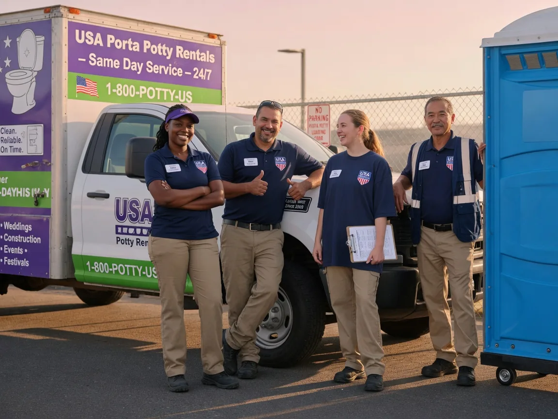 Porta Potty Rental company in Saegertown, PA
